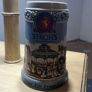 1994 Stroh's Limited Edition Friendship Beer Stein